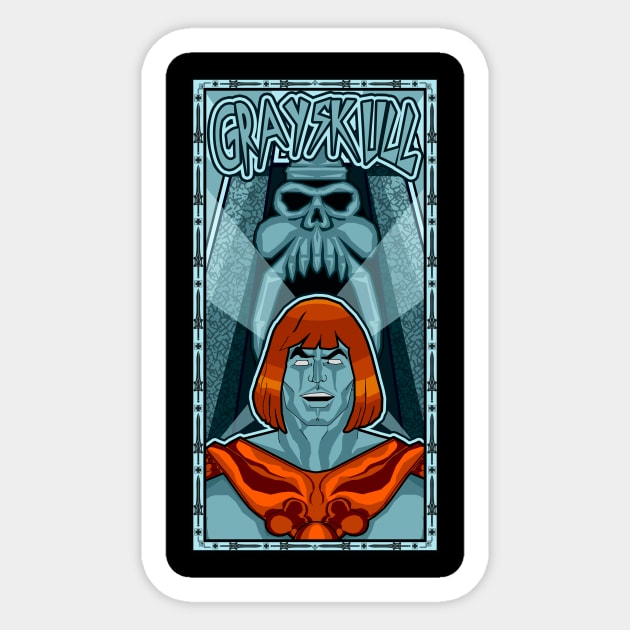 Grayskull (1927) Sticker by annadrewthat